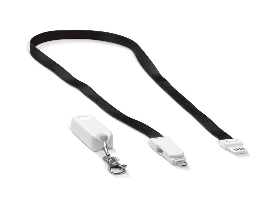 Keycord en oplaadkabel kabel 3-in-1 6