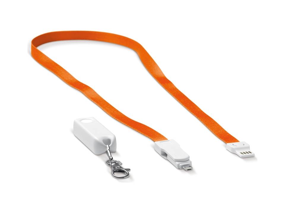 Keycord en oplaadkabel kabel 3-in-1 3