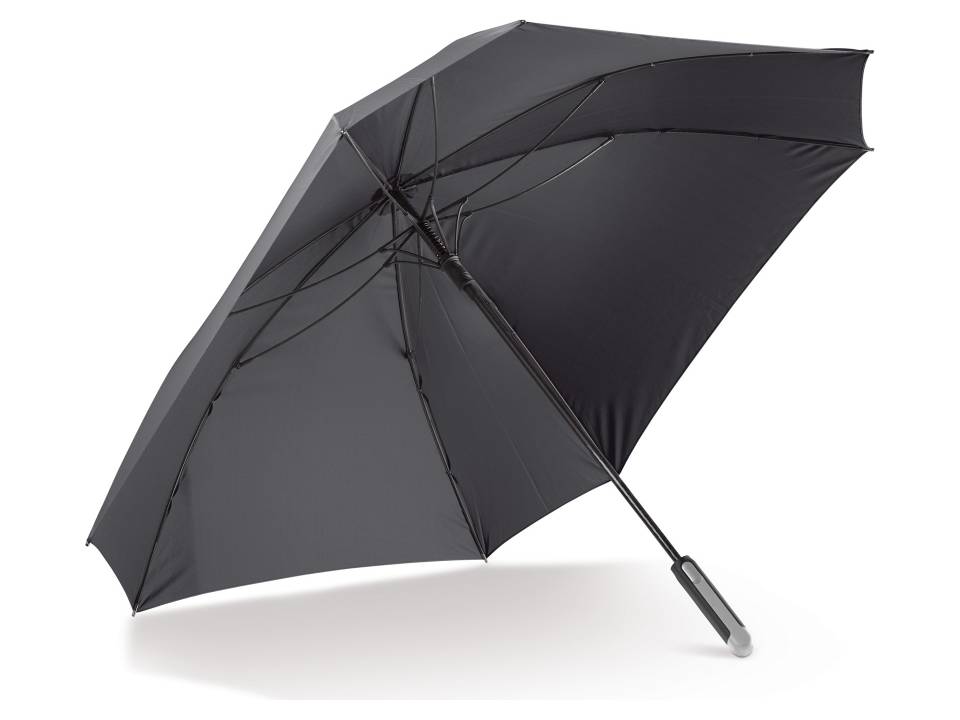 Vierkante luxe paraplu met draaghoes - Ø121 cm 3