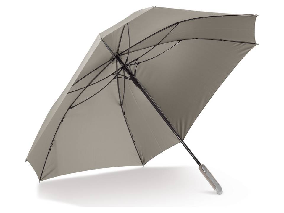 Vierkante luxe paraplu met draaghoes - Ø121 cm 8