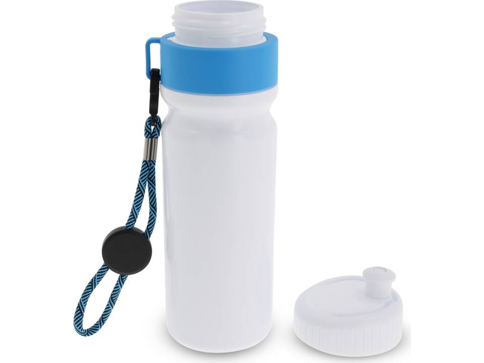 Sportfles met rand en koord 750 ml 17