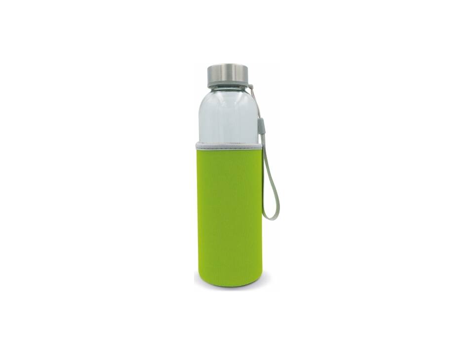 Waterfles glas met sleeve - 500 ml 6