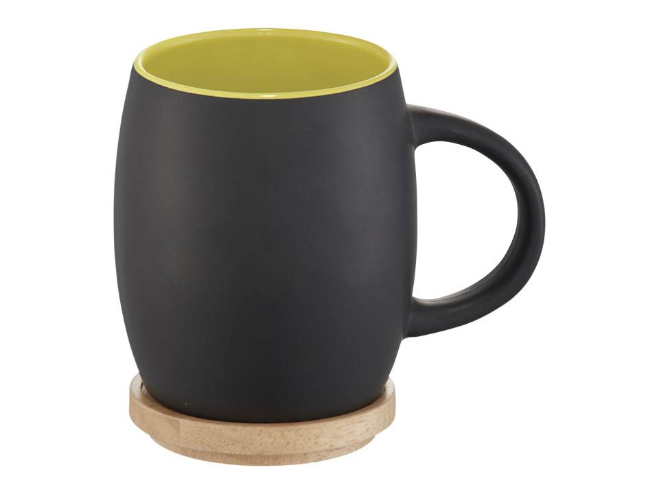 Keramieke mok met deksel - 400 ml 7