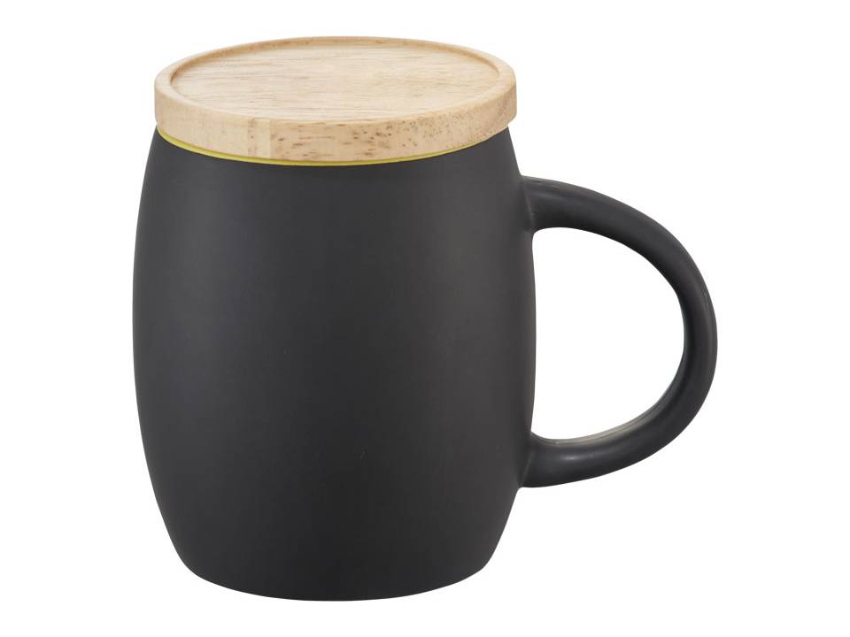 Keramieke mok met deksel - 400 ml 8