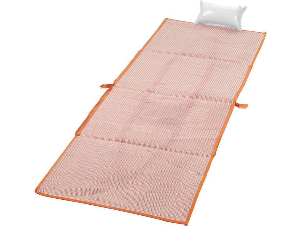 Opvouwbare strandtas met strandmat 18