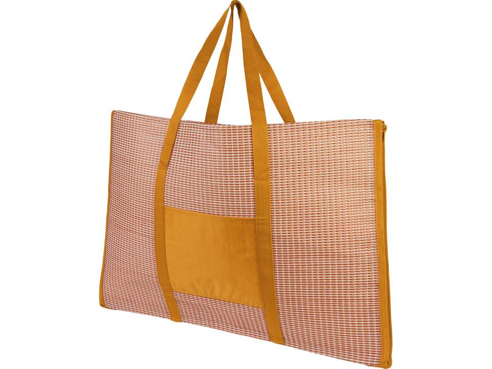 Opvouwbare strandtas met strandmat 21