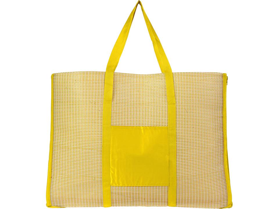 Opvouwbare strandtas met strandmat 24