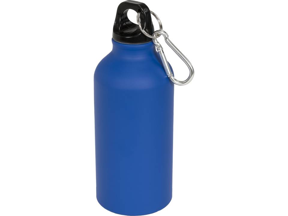 Matte drinkfles met karabijnhaak - 400 ml 8