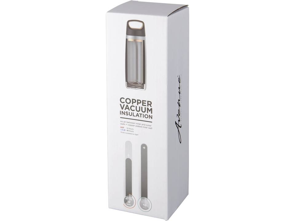 Valhalla koperen vacuüm drinkfles - 600 ml 2