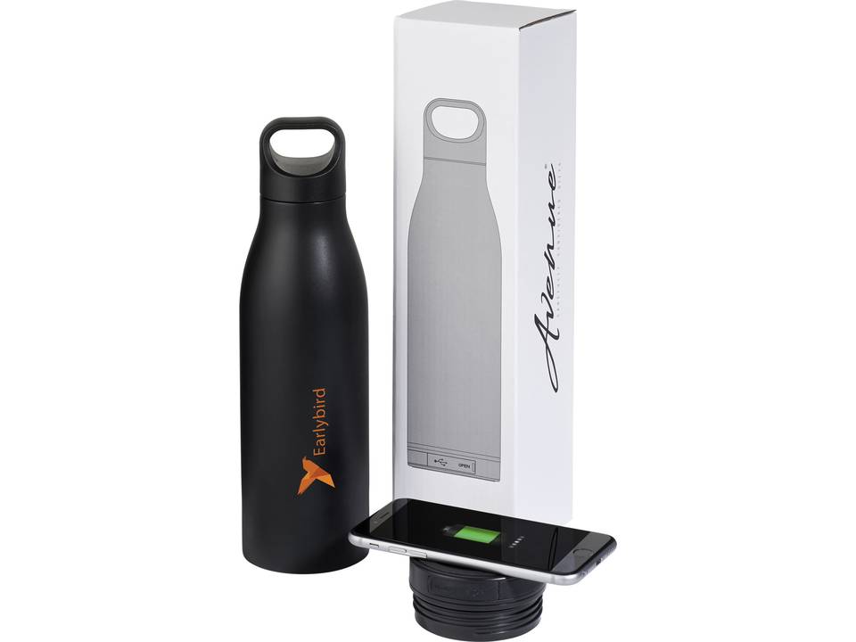 Drinkfles Max met draadloze powerbank - 540 ml 2