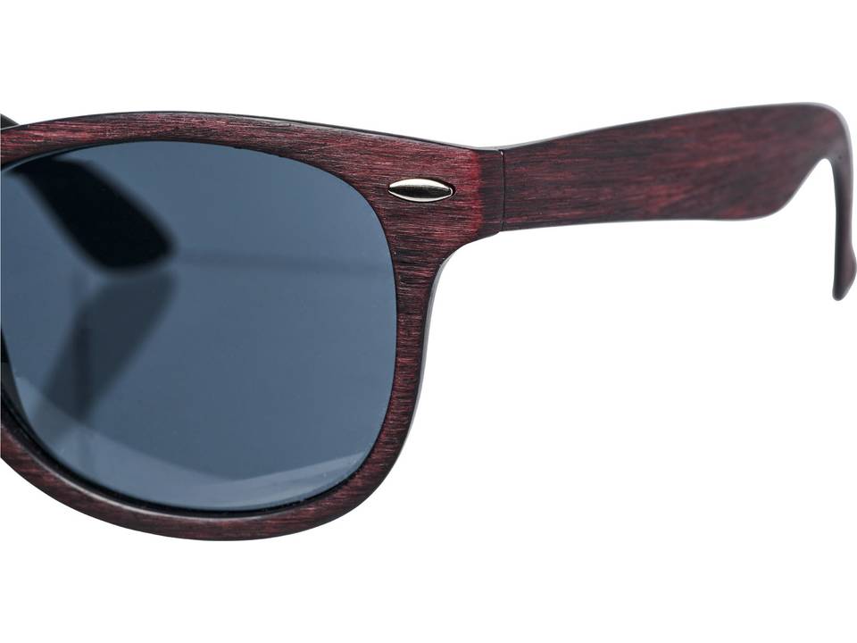 Retro zonnebril met gemêleerde afwerking 7