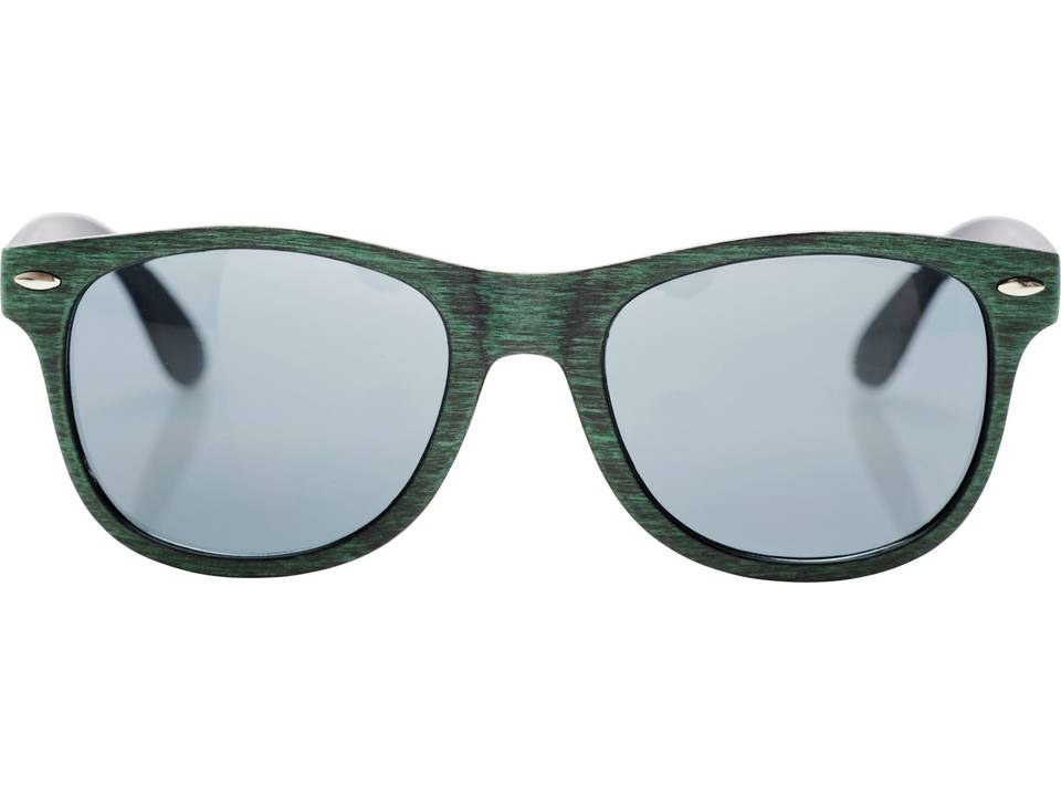 Retro zonnebril met gemêleerde afwerking 10