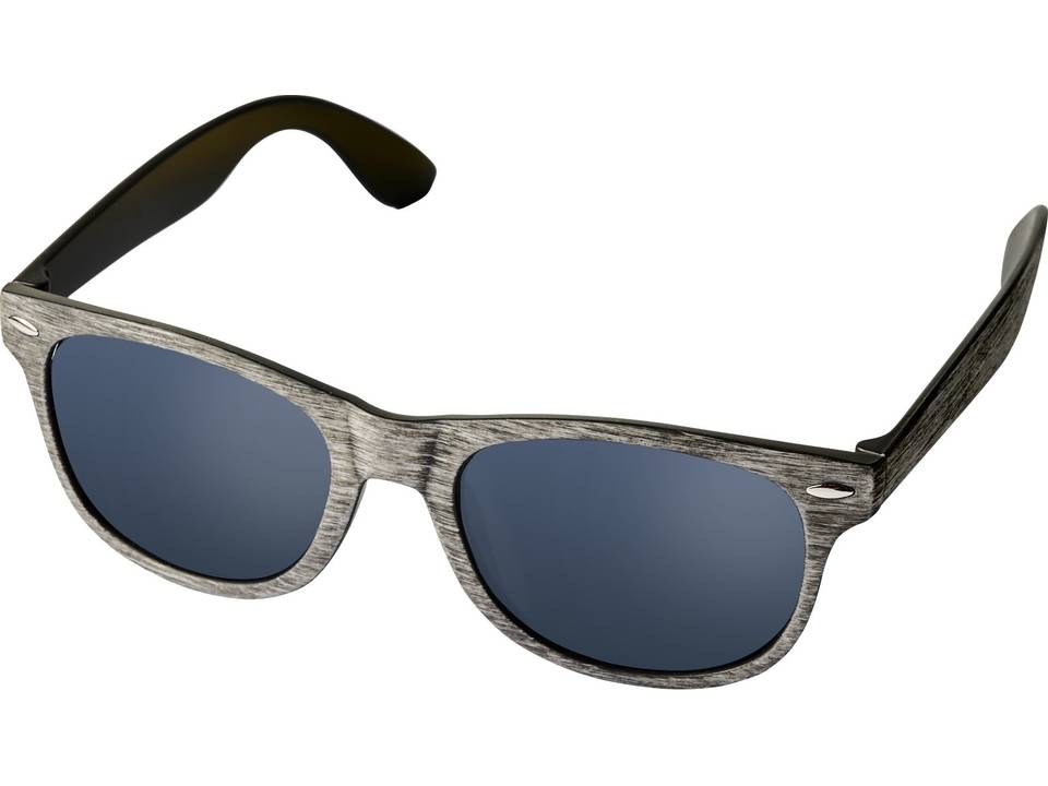 Retro zonnebril met gemêleerde afwerking 12