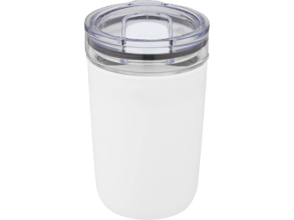 Bello glazen beker met buitenwand van gerecycled plastic - 420 ml 6