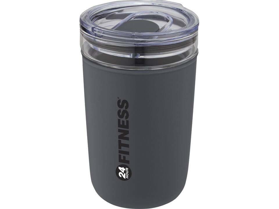 Bello glazen beker met buitenwand van gerecycled plastic - 420 ml 20