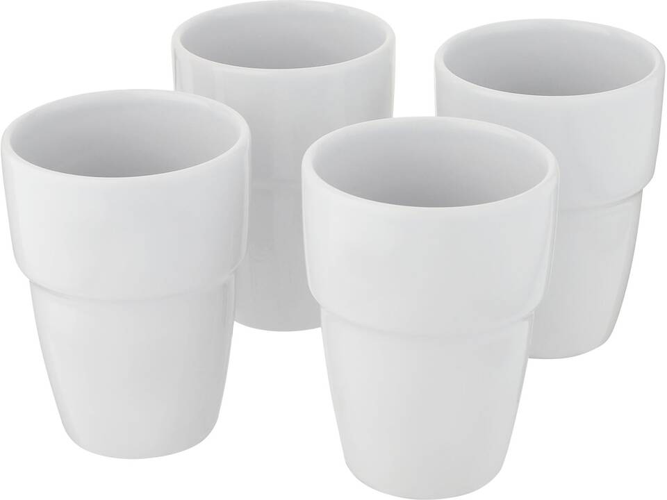 Staki 4-delige geschenkset van stapelbare mokken - 280 ml 4
