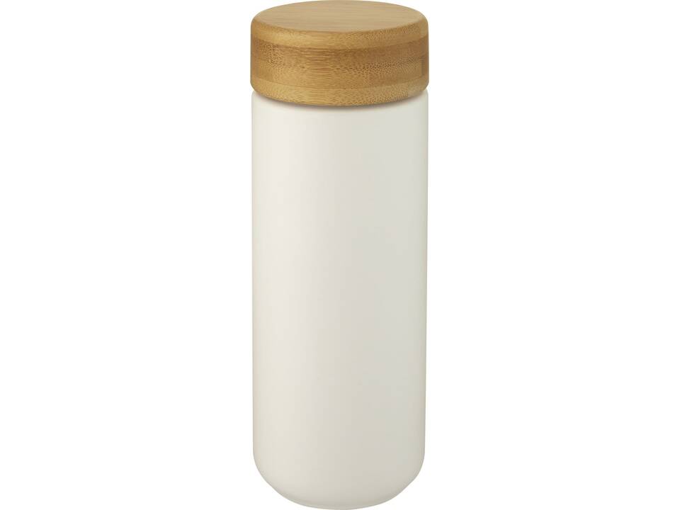 Lumi keramische beker met deksel van bamboe - 300 ml 6