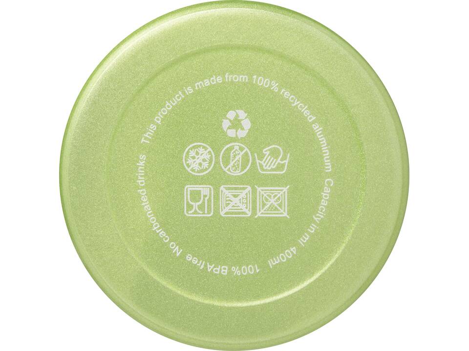 Oregon waterfles van RCS-gecertificeerd gerecycled aluminium met karabijnhaak - 400 ml 14