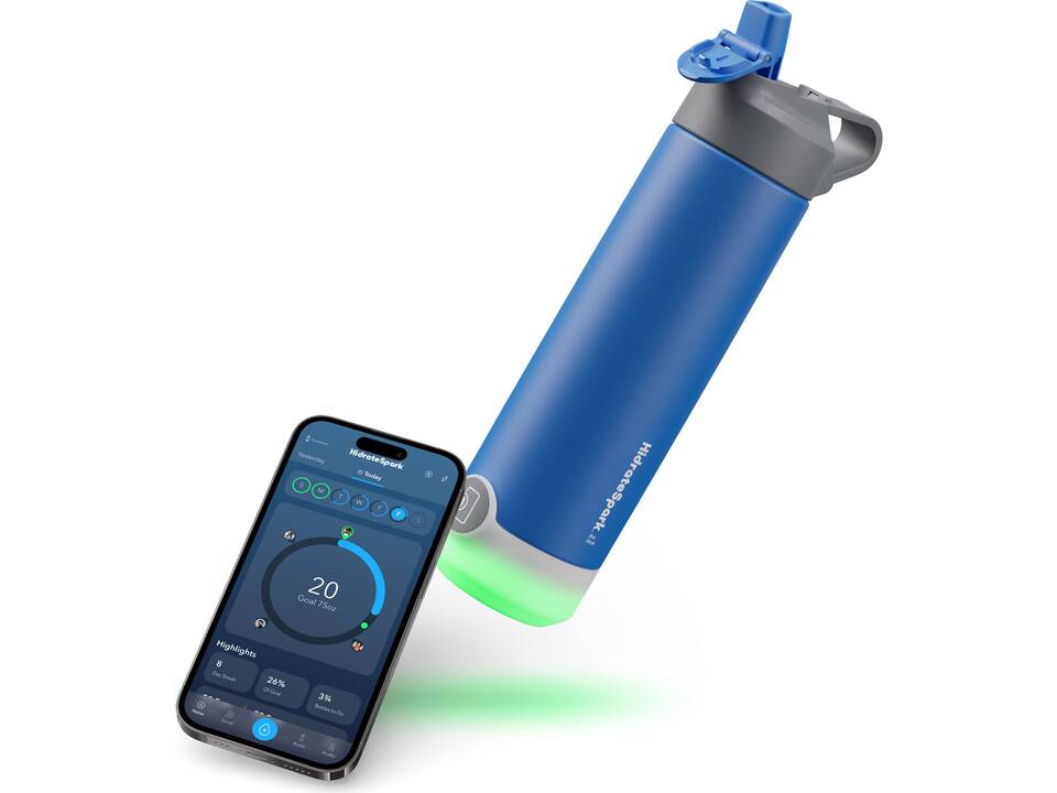 HidrateSpark® TAP 570 ml vacuüm geïsoleerde slimme waterfles van roestvrijstaal 3
