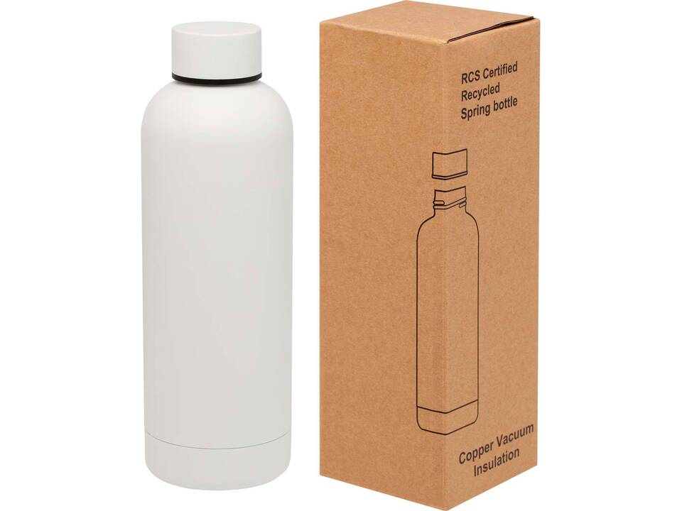 Spring 500 ml RCS gecertificeerde vacuümgeïsoleerde fles van koper