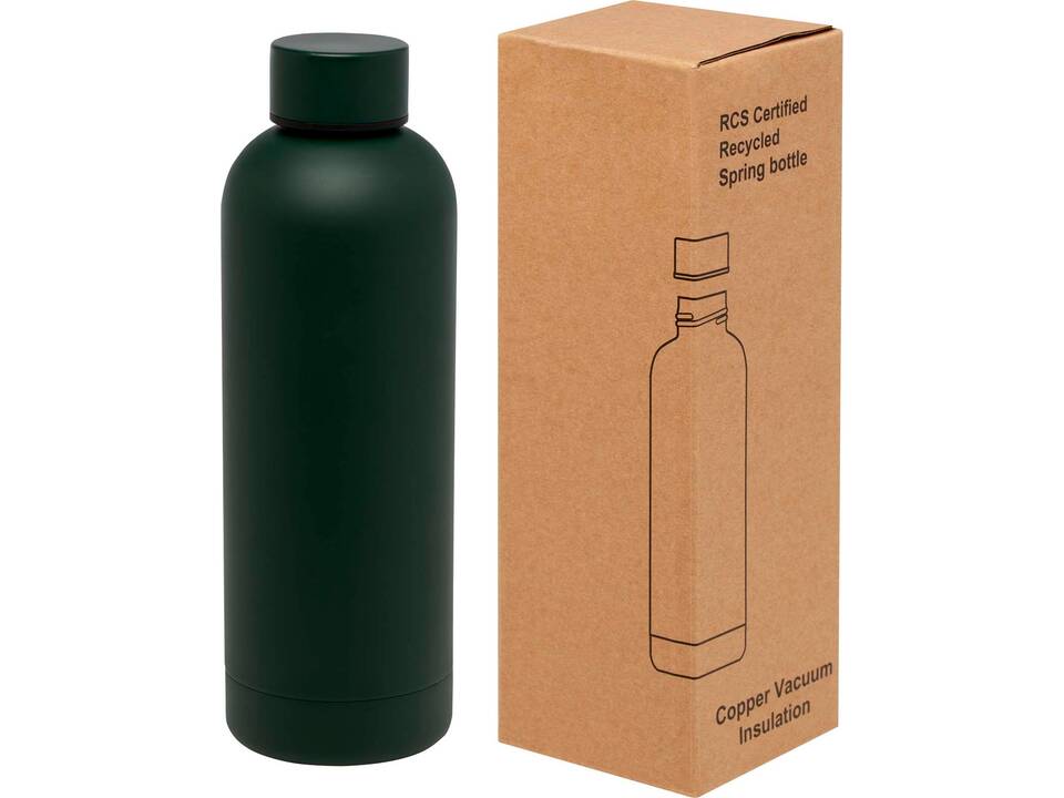 Spring 500 ml RCS gecertificeerde vacuümgeïsoleerde fles van koper 24