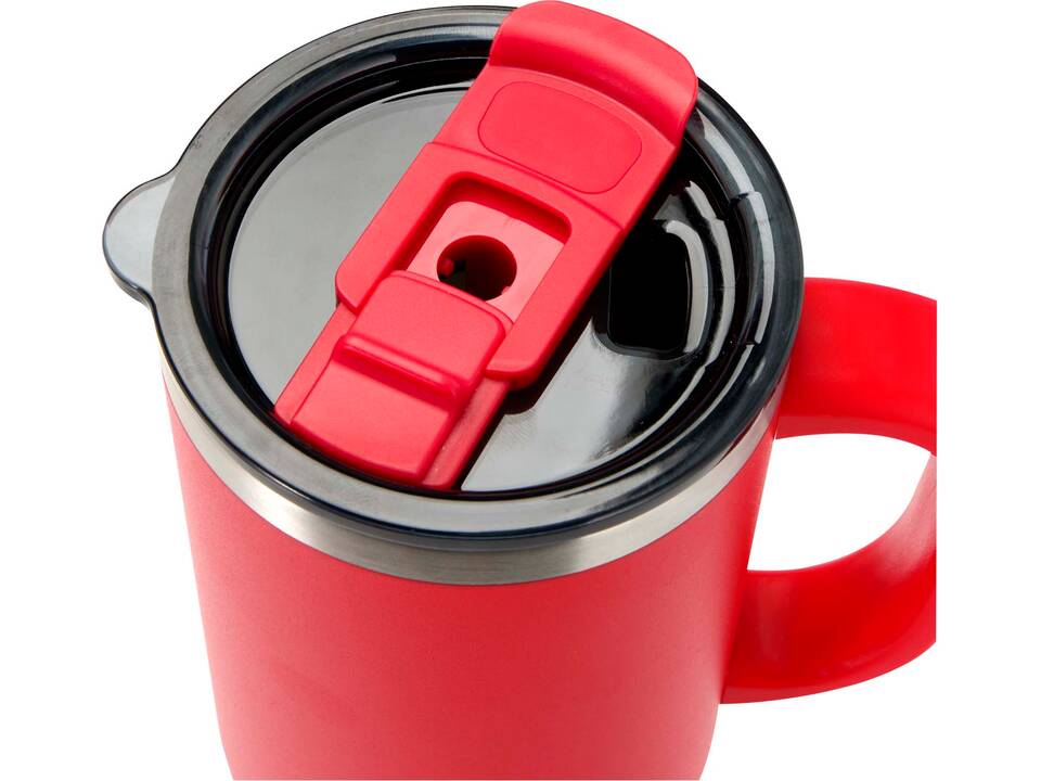 Sydney 1200 ml dubbelwandige RCS gecertificeerde vacuümgeïsoleerde mok van koper met rietje 4