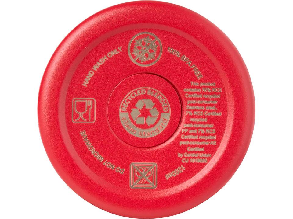 Sydney 1200 ml dubbelwandige RCS gecertificeerde vacuümgeïsoleerde mok van koper met rietje 5