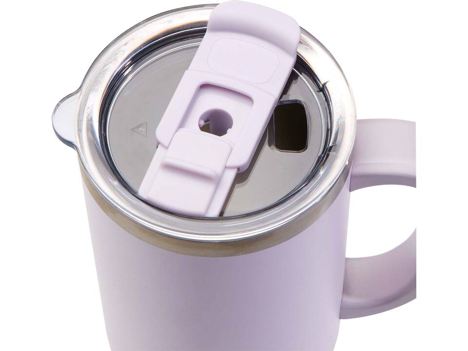 Sydney 1200 ml dubbelwandige RCS gecertificeerde vacuümgeïsoleerde mok van koper met rietje 20