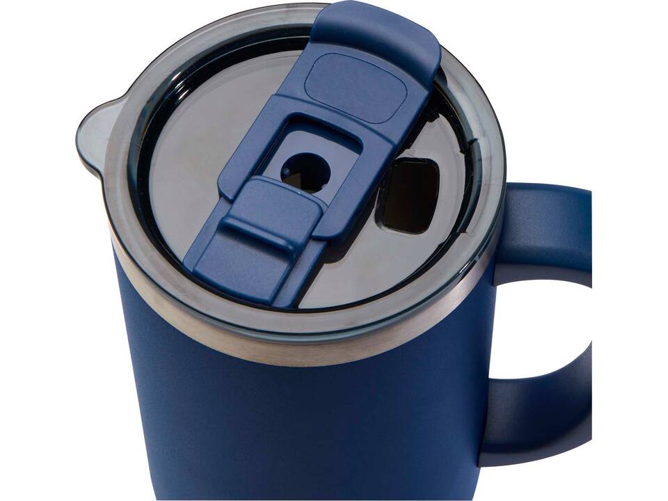 Sydney 1200 ml dubbelwandige RCS gecertificeerde vacuümgeïsoleerde mok van koper met rietje 27