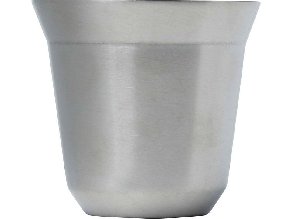 Duo 80 ml RCS gecertificeerde roestvrijstalen espressokopjesset 4