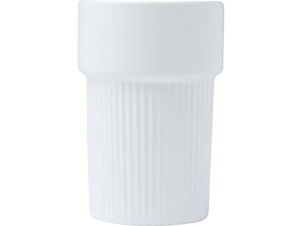 Fika 340 ml beker met bamboe hoes 2