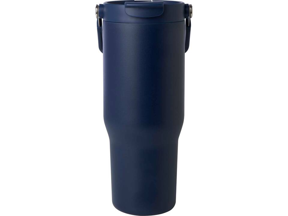 Bronx 900 ml RCS gecertificeerde, vacuüm geïsoleerde beker van gerecycled roestvrij staal en koper met deksel met dubbele functie 11