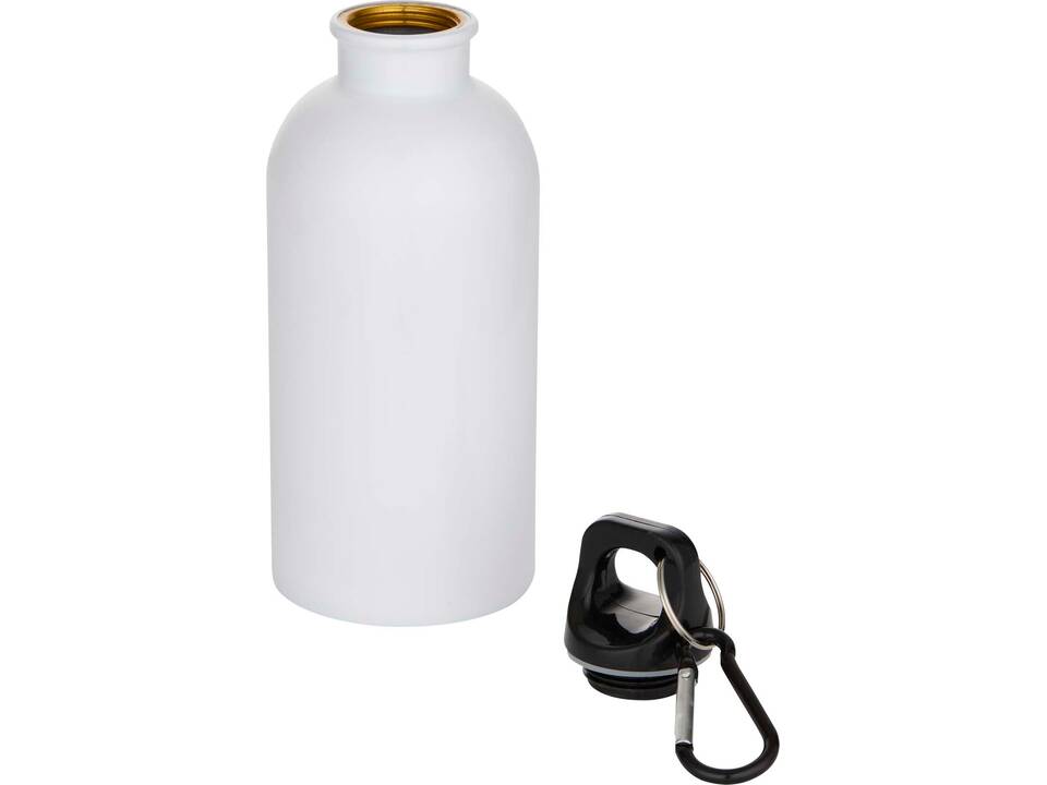 Oregon 400 ml sublimatie RCS gecertificeerde gerecyclede enkelwandige roestvrijstalen waterfles met karabijnhaak 3