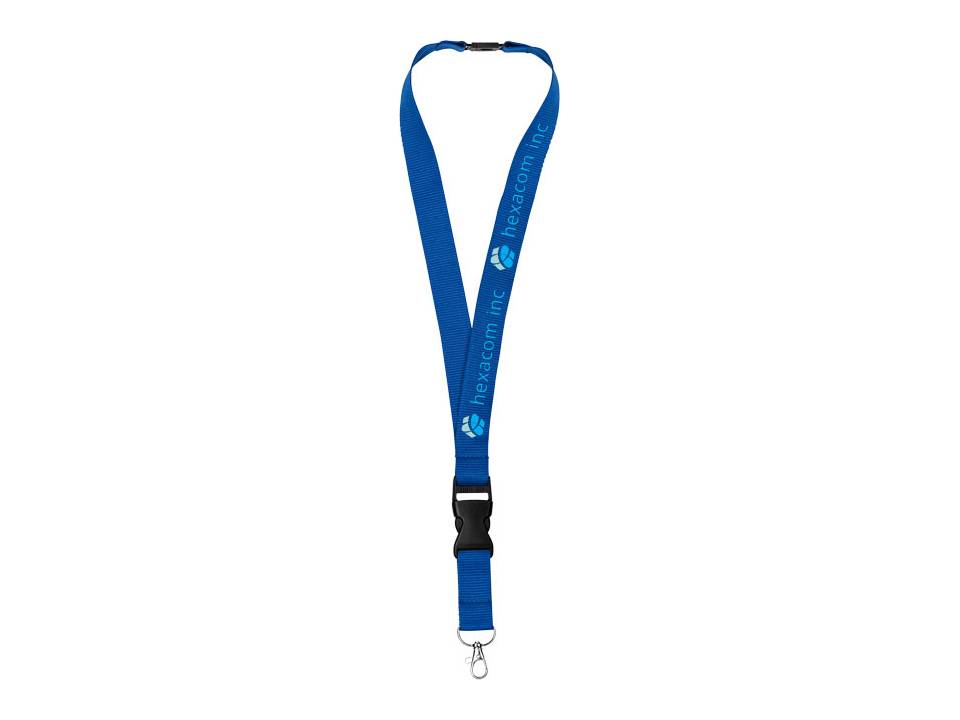 Lanyard Keycord 25 mm met veiligheidssluiting 12