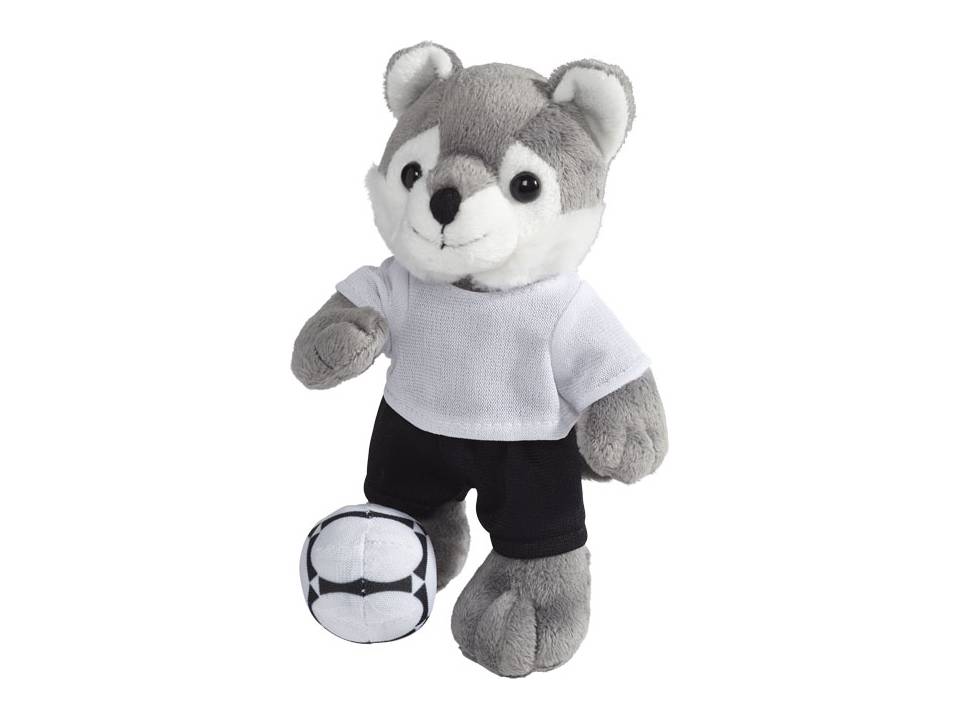 Dribble wolf met T-shirt 5