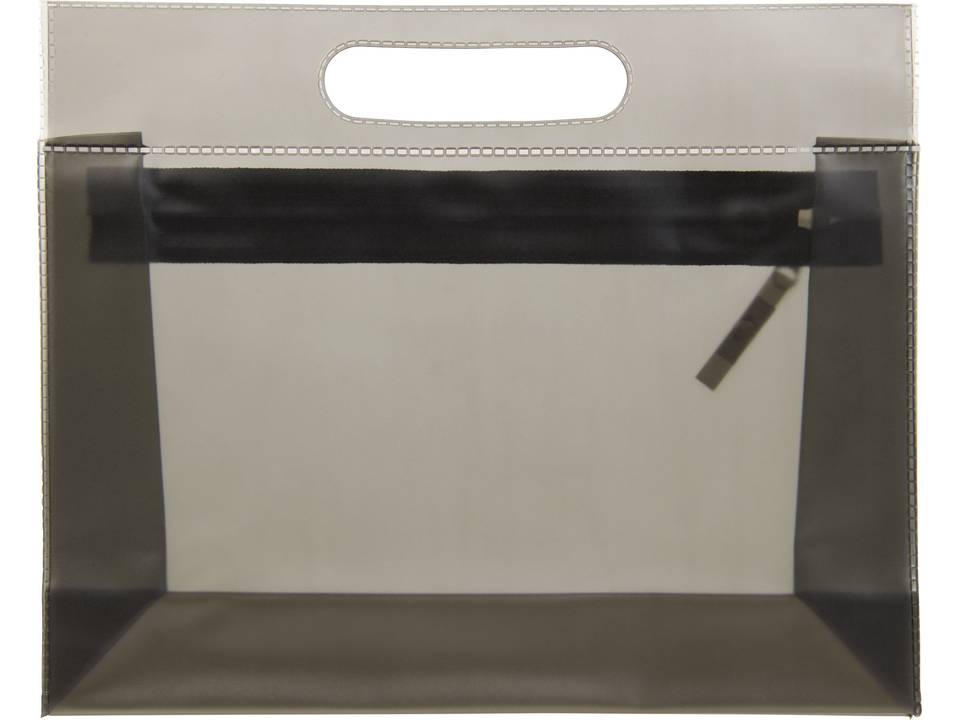 Paulo transparant PVC toilettas 3