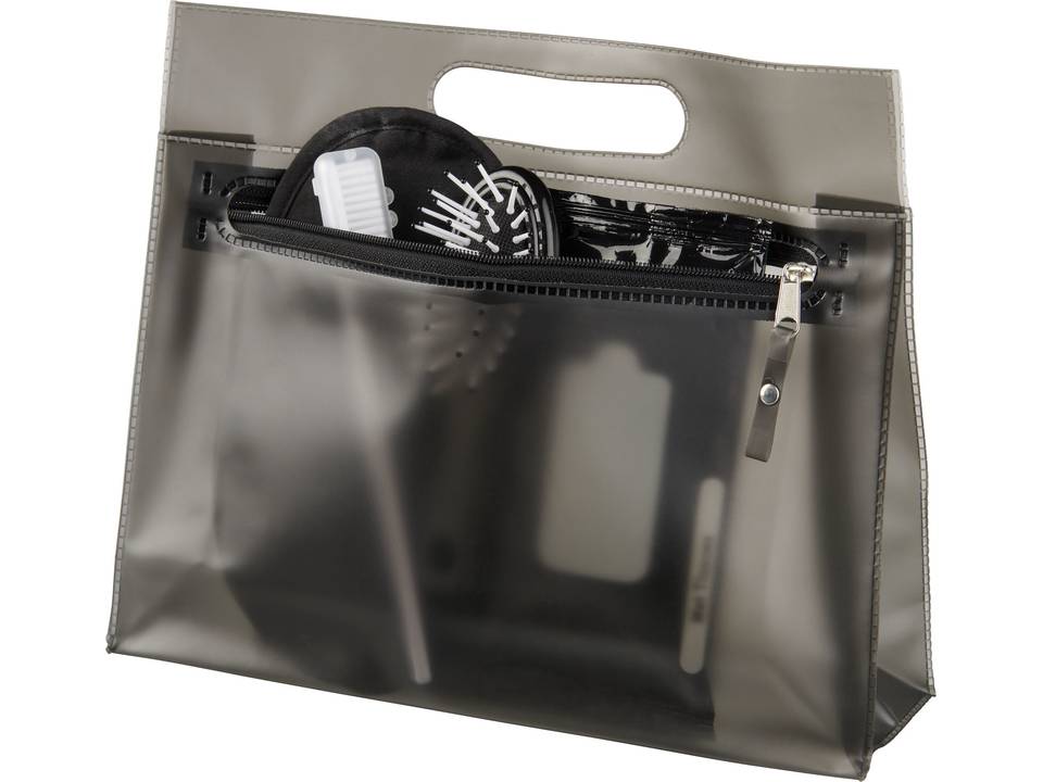 Paulo transparant PVC toilettas 4