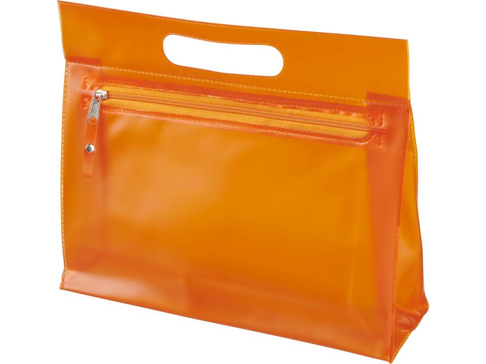 Paulo transparant PVC toilettas 14