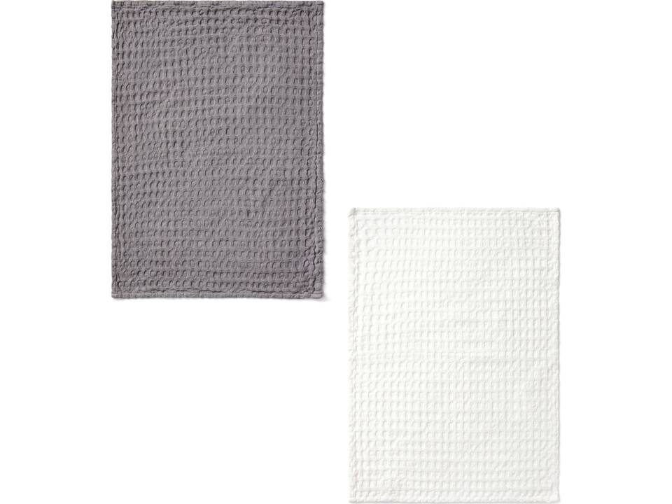 VINGA Cromer keukenhanddoek wafeltjespatroon, 2 stuks 5