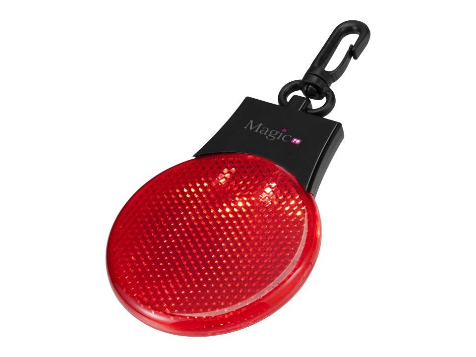 Ronde reflector met lampje 8