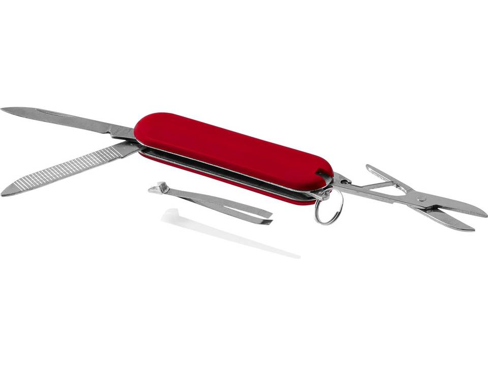 Zakmes met sleutelring 25