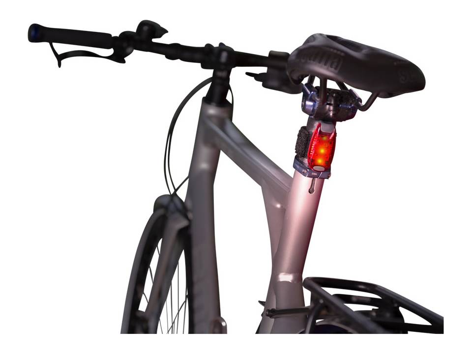 Reflecterend licht met klitteband 3