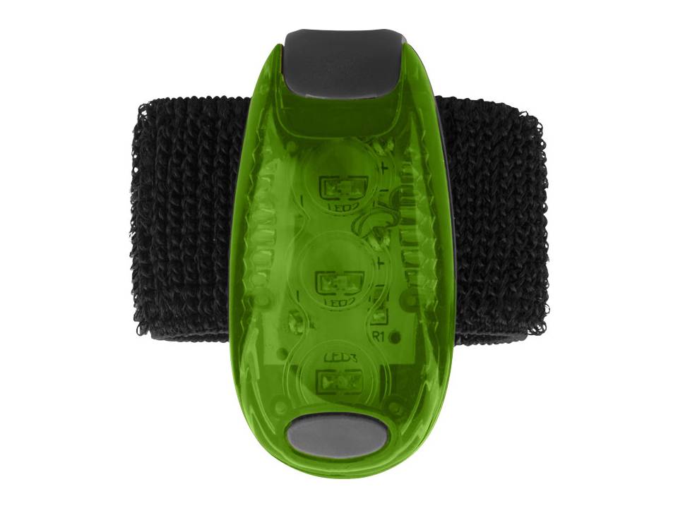 Reflecterend licht met klitteband 11