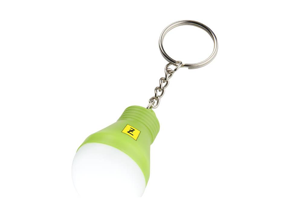 Sleutelhanger lampje in vorm van gloeilamp 12