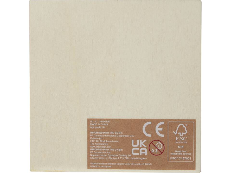 Bark houten puzzel 3