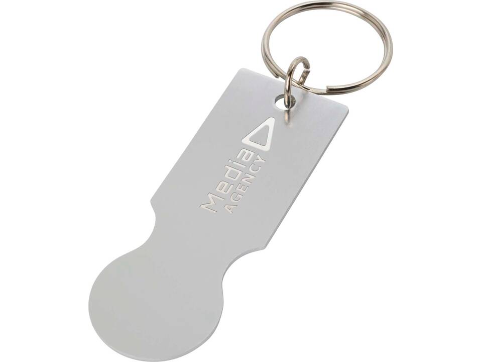 Rhea winkelwagen sleutelhanger 1