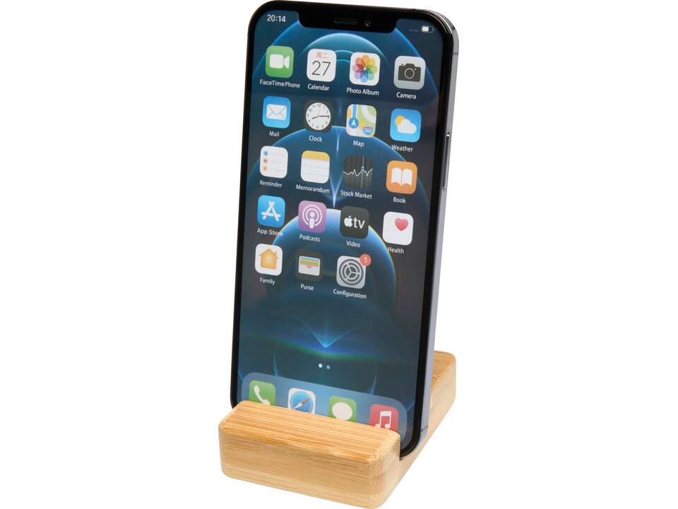 Ebla telefoonhouder van bamboe 5