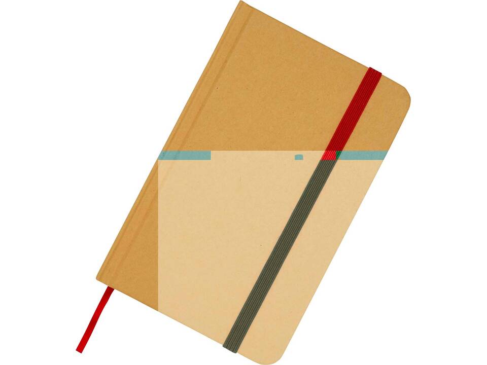 Reed A6 gerecycled notitieboek met harde kaft en effen pagina's 24