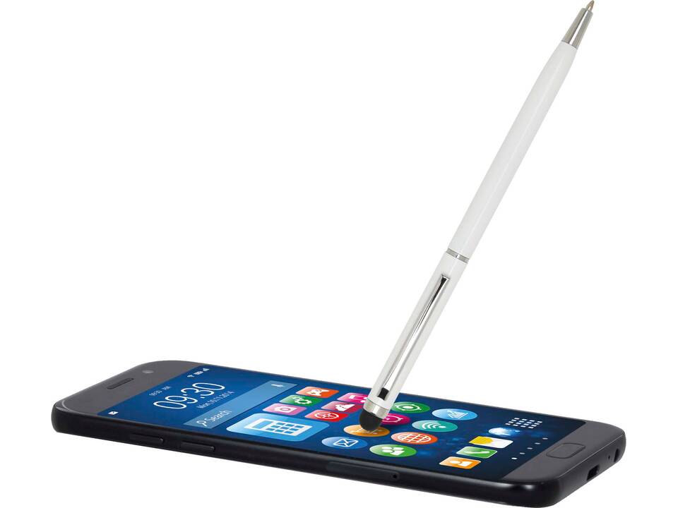 Ore aluminium balpen met stylus 4