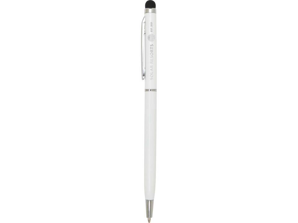 Ore aluminium balpen met stylus 1